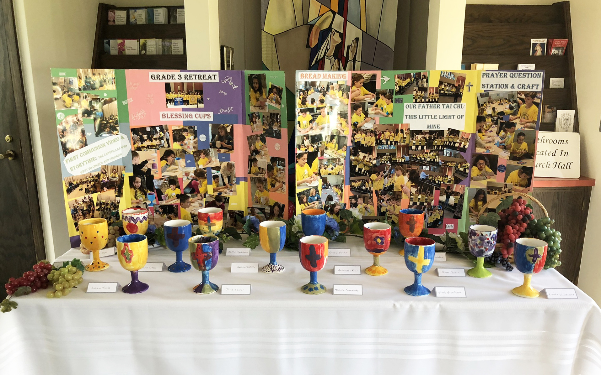 Chalices made by students