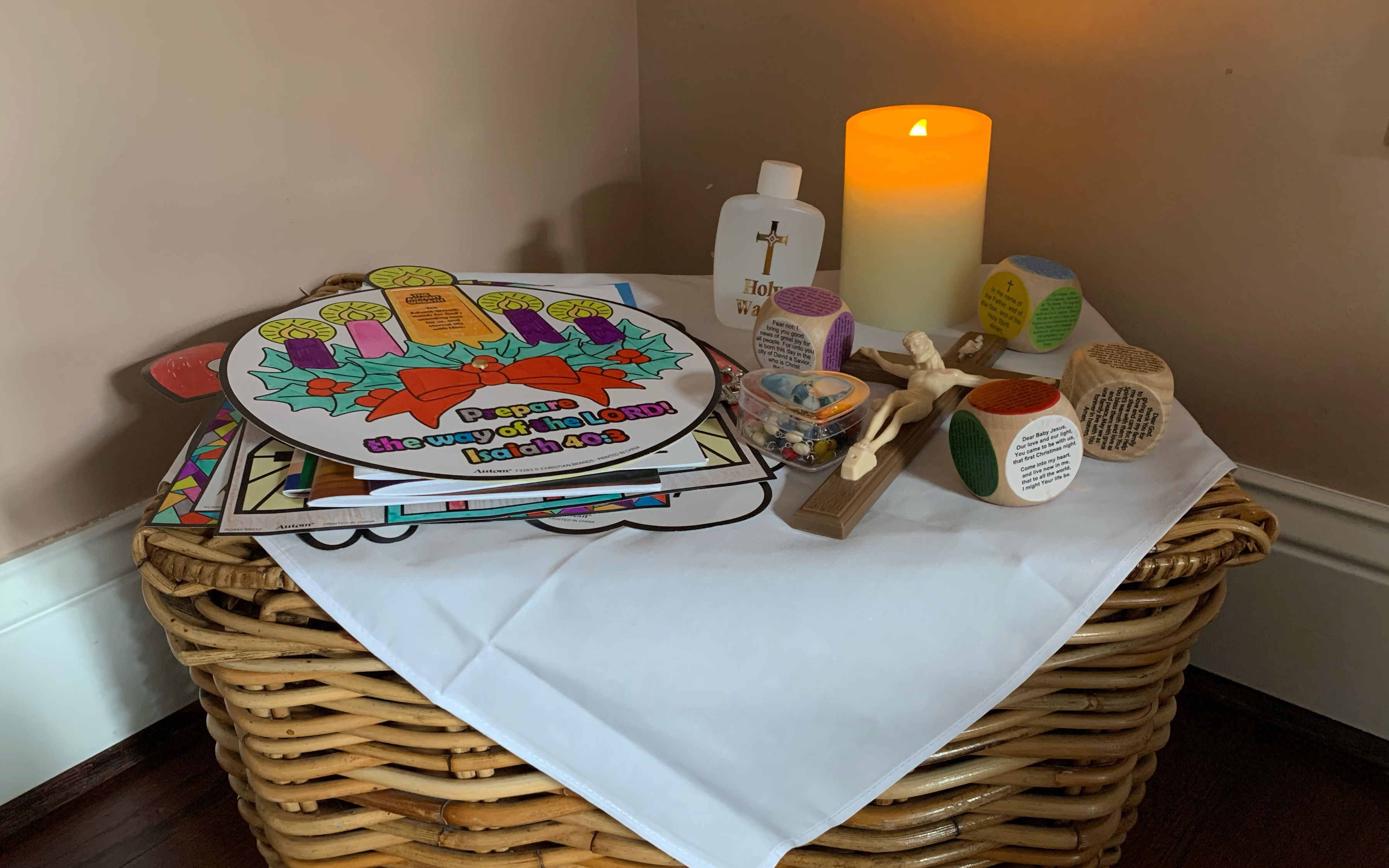 Advent table